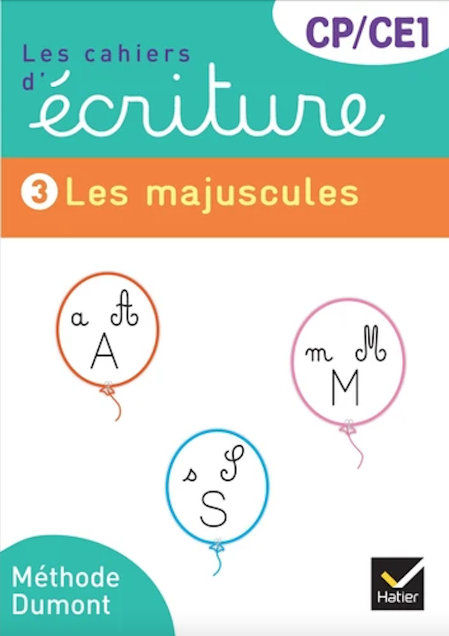 Les cahiers d'écriture CP-CE1 - Ed 2025 No.3 Les Majuscules